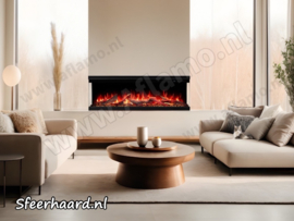 Aflamo Unique 120 PRO - Driezijdige elektrische 3D haard