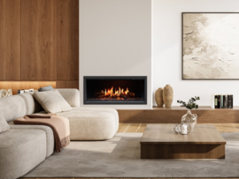Trimline iX 10 Solus 100 cm - Elektrische haard Front
