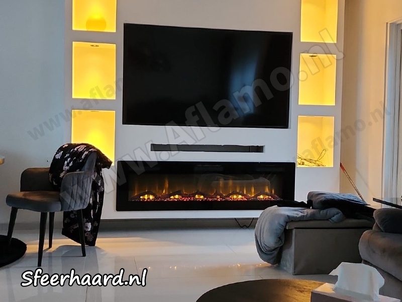 Aflamo Diamond 72 - elektrische haard 183cm