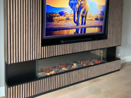 Vision Fires e-Line VS150 - Driezijdige elektrische haard
