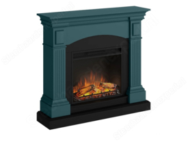 Tagu Magna Soft Turquoise inclusief Powerflame 1 haard
