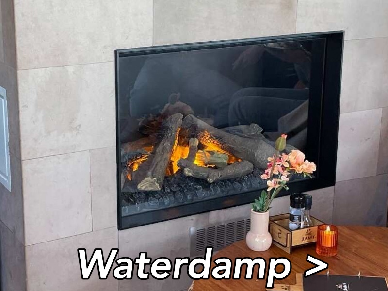 Opti Myst haard met water van Dimplex, Faber en Xaralyn