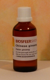 Chinese ginseng tinctuur 50 ml