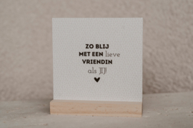 Brievenbus pakket "Genietmomentje met forex tegletje" | keuze uit verschillende tegeltjes