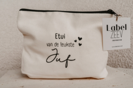 Label ZeeV "etui van de juf"