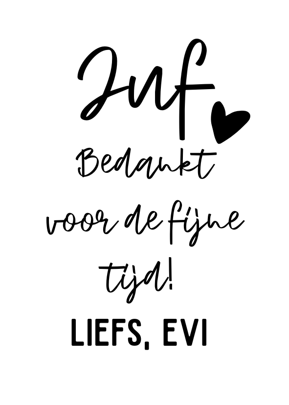 Label ZeeV sticker schooljaar juf | per stuk