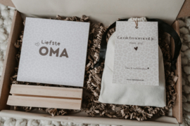 Brievenbus pakket "Genietmomentje met forex tegletje" | keuze uit verschillende tegeltjes