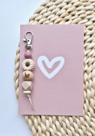 Label ZeeV sleutelhanger juf