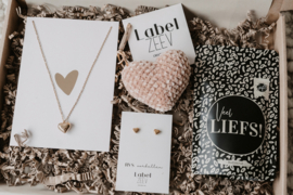 Brievenbus pakket " Veel liefs"