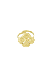 Label ZeeV ring bloem