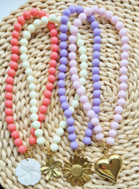 Label ZeeV ketting summer groen | keuze uit bedel