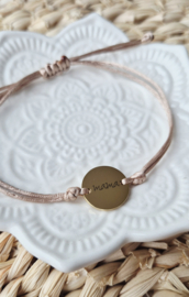 Label ZeeV RVS armbandje Mama