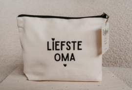 Label ZeeV tasje "liefste oma"