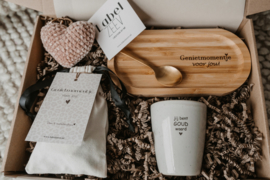 Pakket luxe "jij bent goud waard"