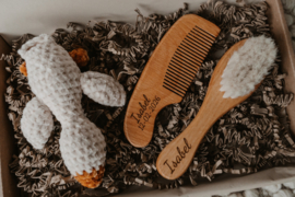 Brievenbuspakket "geboorte gansje gepersonaliseerd"