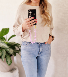 Label ZeeV Telefoonkoord off white