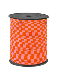 Label ZeeV krullint bloks oranje | 5 meter