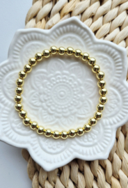 Label ZeeV gouden armbandje 6mm