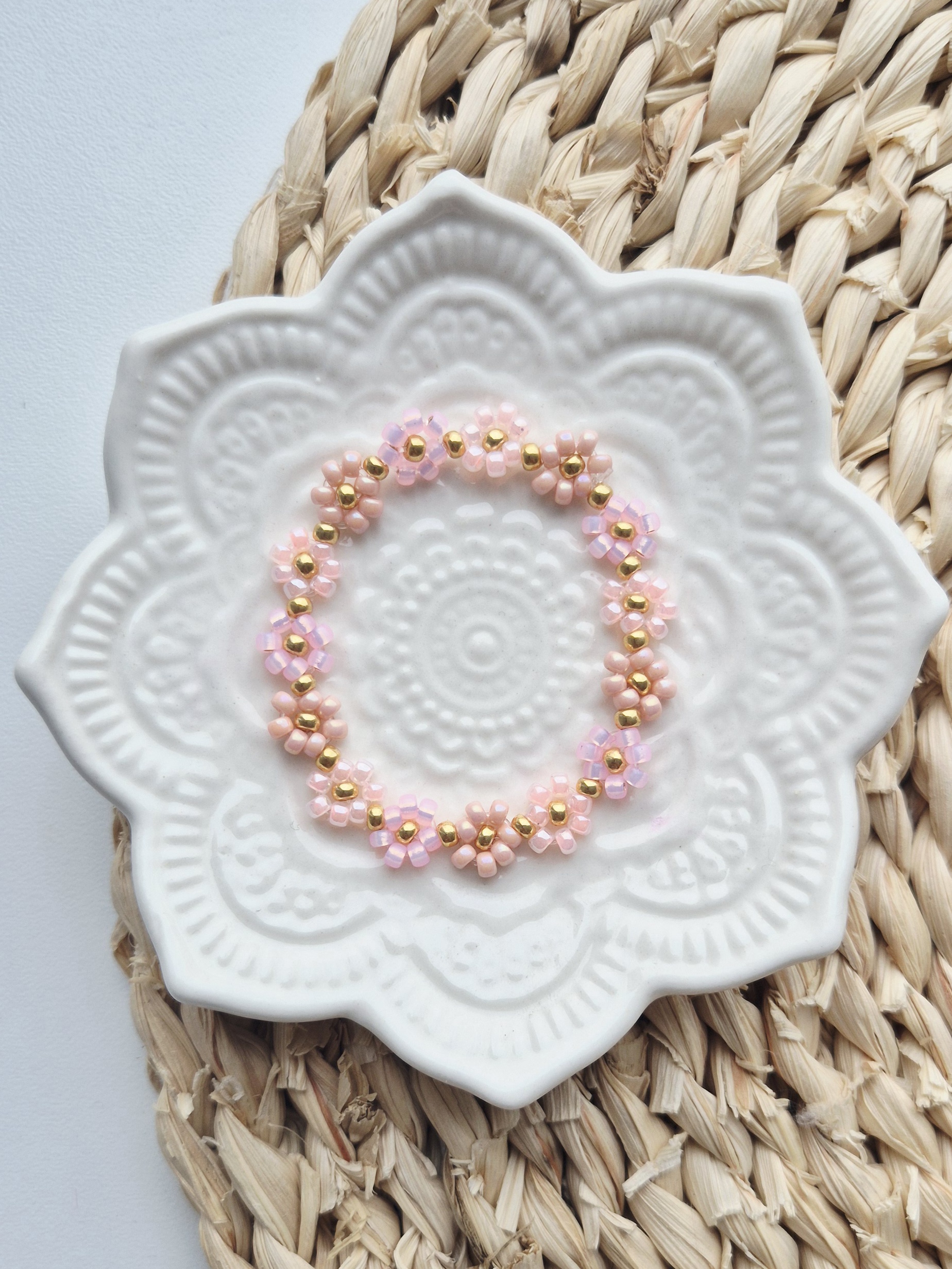 Label ZeeV kinderarmbandje | soft pink