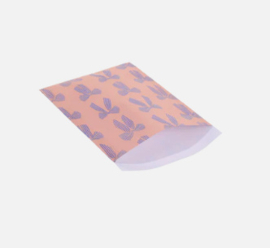 Kadozakjes M strik paars | 5 stuks