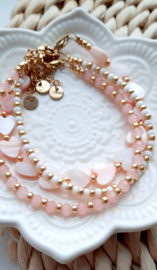 Label ZeeV armbanden set pink love