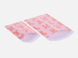 Kadozakjes S strik roze | 5 stuks