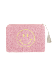 Label ZeeV smiley make-up tasje teddy roze