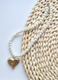 Ketting parel Big heart