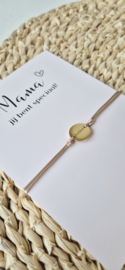 Label ZeeV RVS armbandje Mama