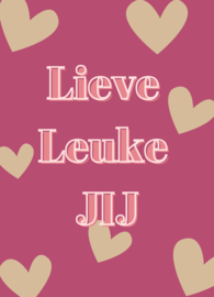 Label ZeeV kaart | lieve leuke jij