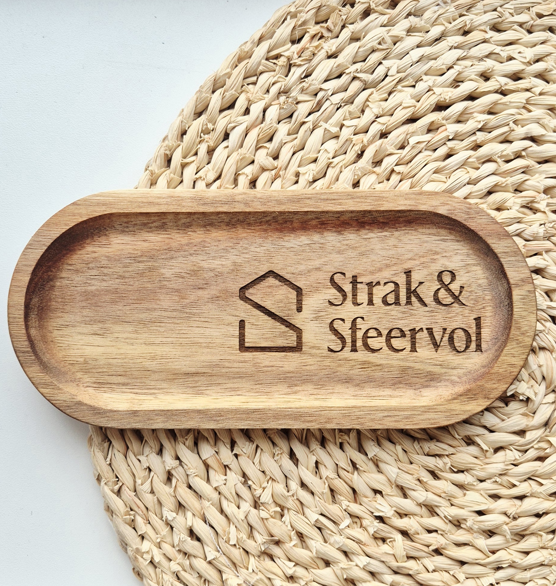 Label ZeeV serveerplankje | met eigen logo