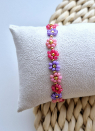 Label ZeeV bloem armbandje summer love