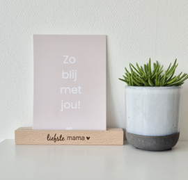 Label ZeeV plankje MAMA - keuze uit kaart