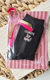 Cadeau juf sokken
