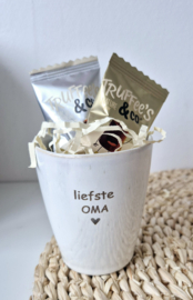 Mok " liefste oma" ingepakt
