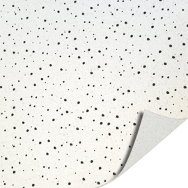 Kadopapier confetti kraft | 2 meter