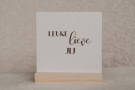 Brievenbus pakket "Genietmomentje met forex tegletje" | keuze uit verschillende tegeltjes