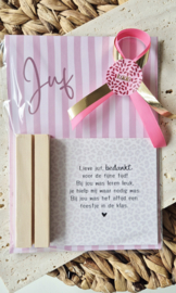 Cadeau forex tegeltje juf