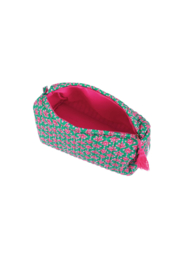 Label ZeeV make-up tasje green-pink