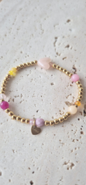 Label ZeeV RVS armband zomer gold