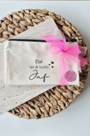 Cadeau juf etui