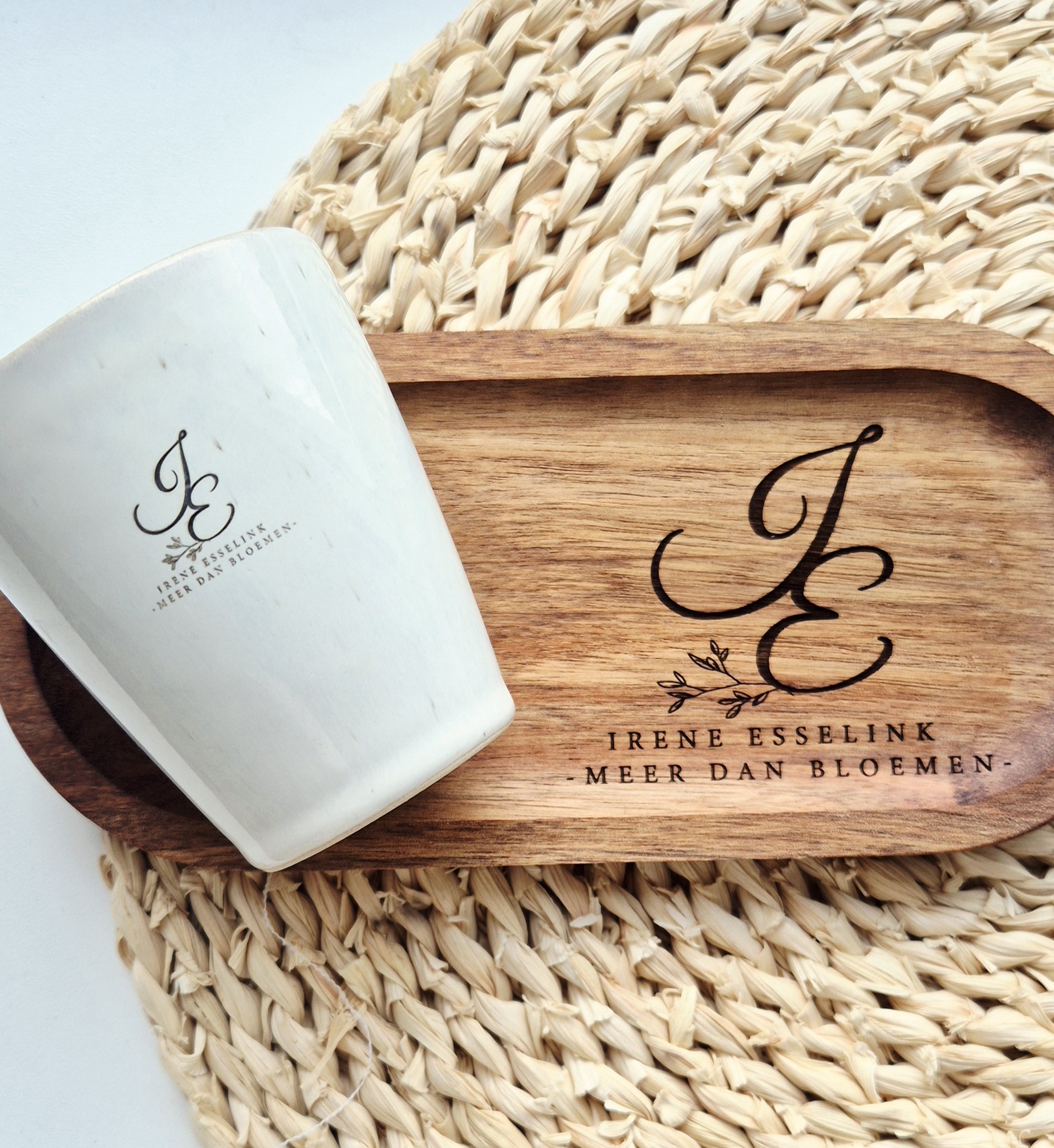 Label ZeeV serveerplankje | met eigen logo