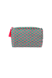 Label ZeeV make-up tasje green-pink