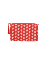 Label ZeeV make-up tasje red hearts