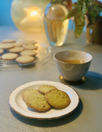 Matcha koekjes + jasmijn thee
