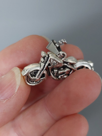 Motor Ketting hanger 3D Motorfiets Lowrider in 40-60cm lengte
