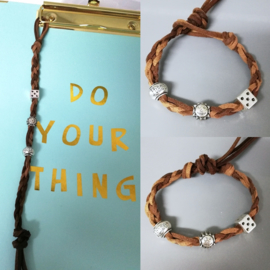 1 meter Kettingkoord Veterkoord Veterketting Sieradenveter - DIY voor Clip-On Charms en Bedels