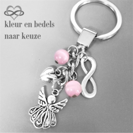 Beschermengeltje sleutelhanger - Geluksengeltje tashanger