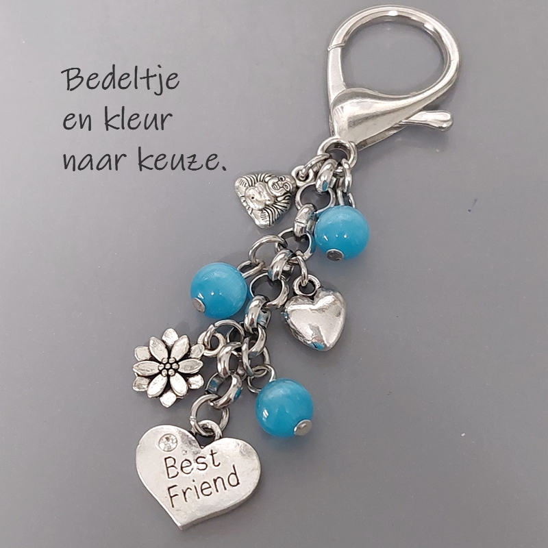 BEST FRIEND - cadeau kado voor beste vriend vriendin - Clip-On hanger