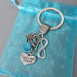Special Friend - cadeau voor speciale vriend of BFF - Sleutelhanger Tashager